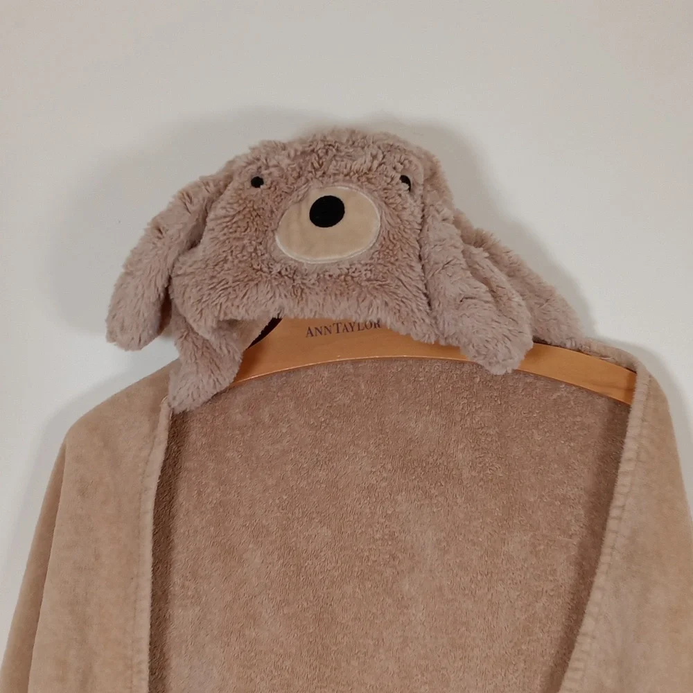 Pottery Barn Kids Labradoodle Cotton Towel Tan
